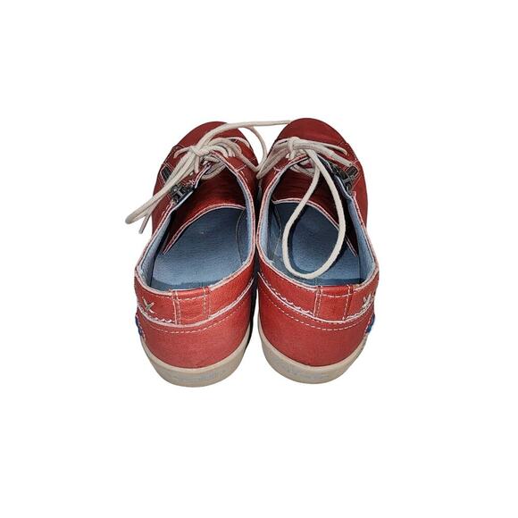 Cloud Footwear red leather zipper accent shoes - Picture 3 of 9